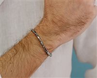 Armband Comete Herr Module in Stahl Diamante 0.015 Ct UBR1003 - UBR1003